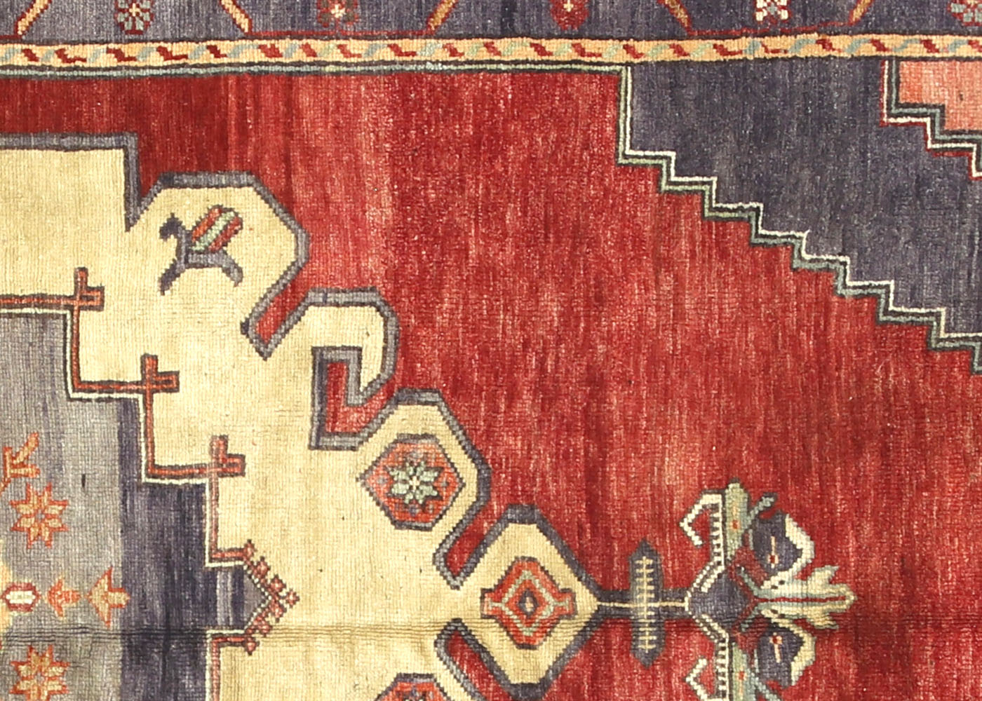 Vintage Turkish Oushak Rug - 5' x 10'6" - 180056