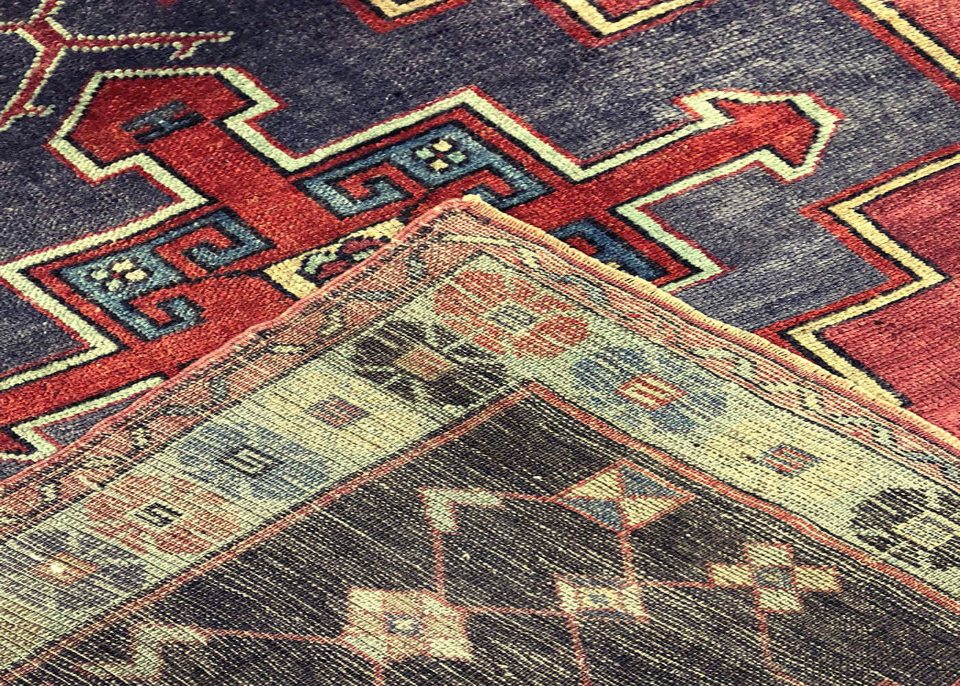 Vintage Turkish Oushak Runner - 3'9" x 9'4" - 180058