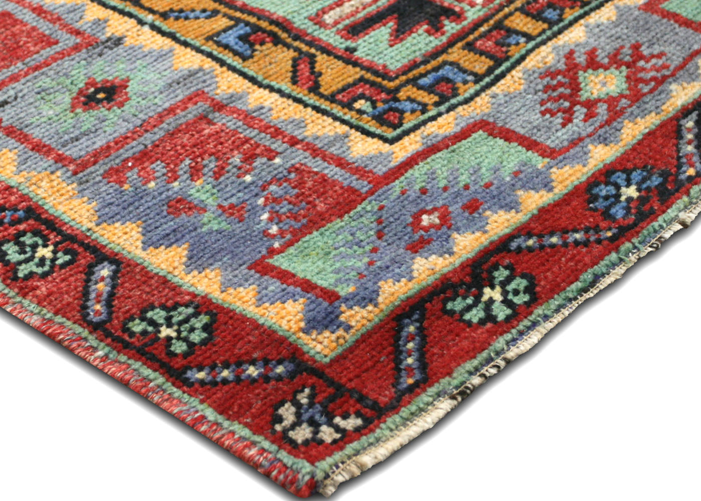 Vintage Turkish Oushak Rug - 3'5" x 6'6" - 180066