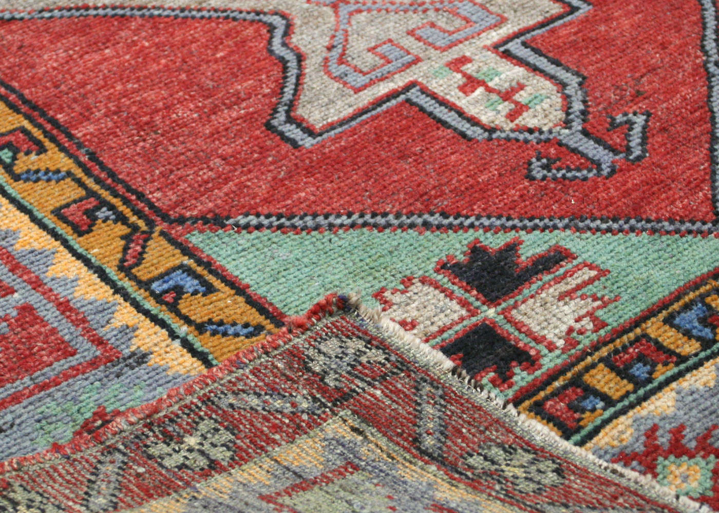 Vintage Turkish Oushak Rug - 3'5" x 6'6" - 180066