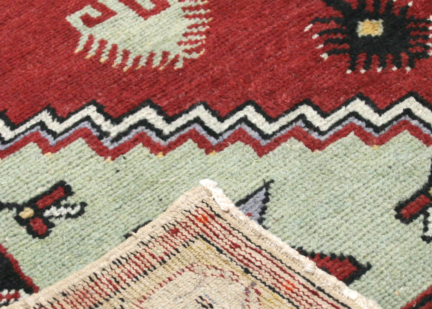 Vintage Turkish Oushak Rug - 3' x 5' - 180072