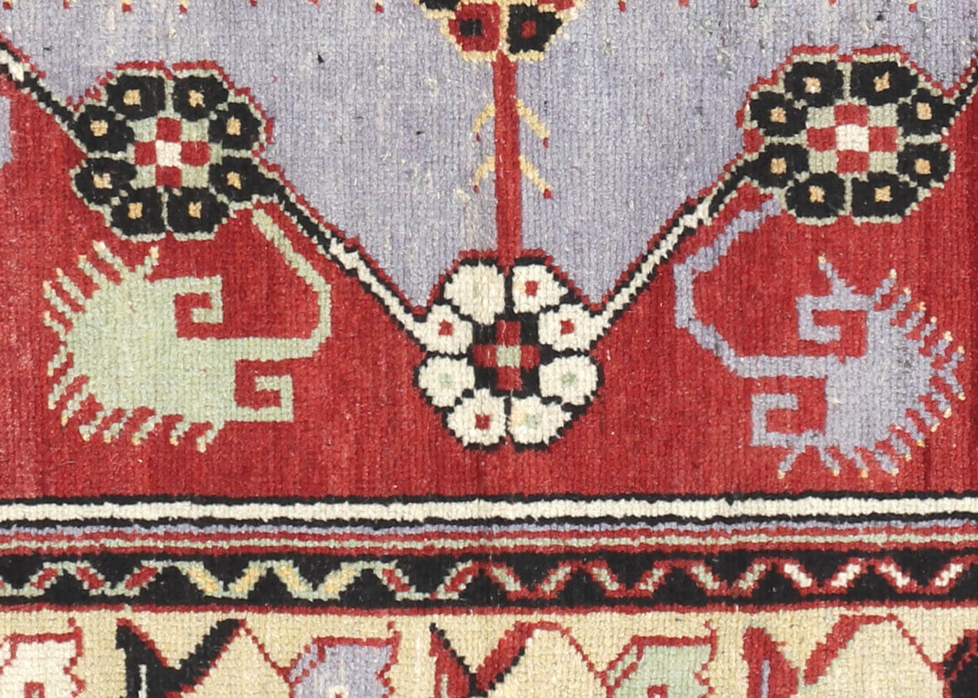 Vintage Turkish Oushak Rug - 3' x 5' - 180072