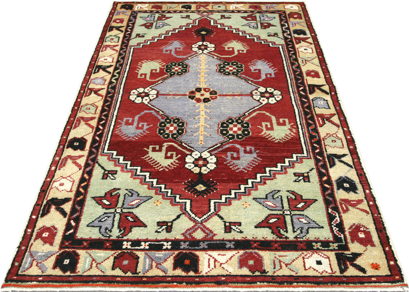Vintage Turkish Oushak Rug - 3' x 5' - 180072