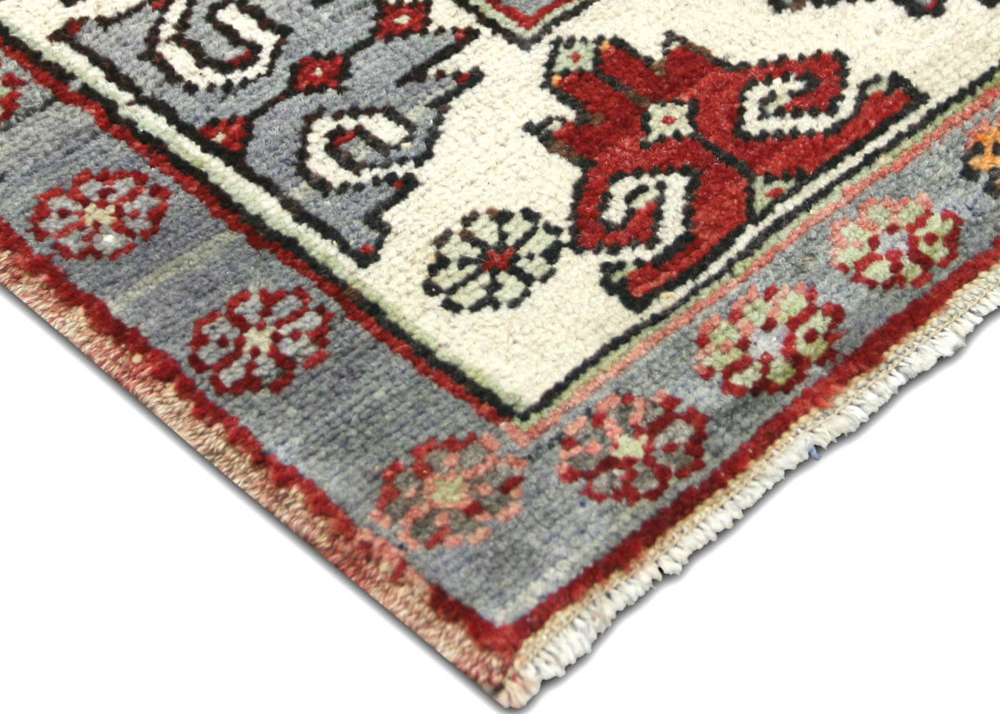 Vintage Turkish Oushak Rug - 2'9" x 4'5" - 180087