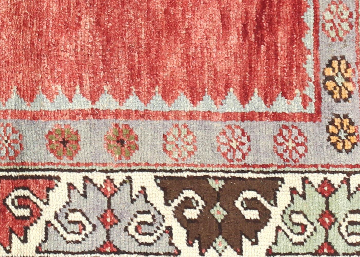 Vintage Turkish Oushak Rug - 2'9" x 4'5" - 180087