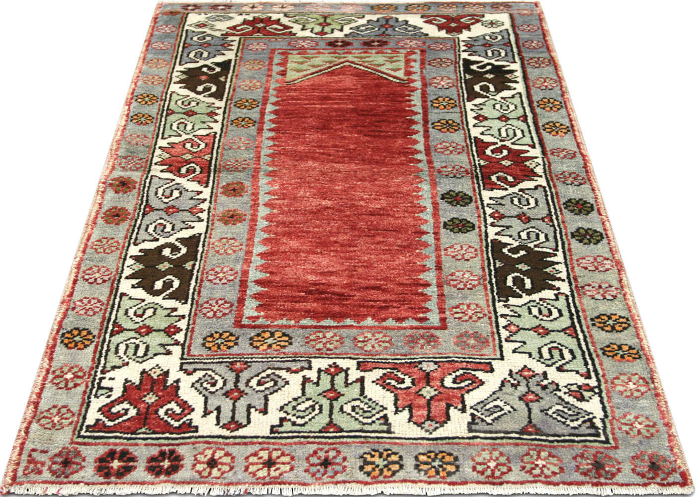 Vintage Turkish Oushak Rug - 2'9" x 4'5" - 180087
