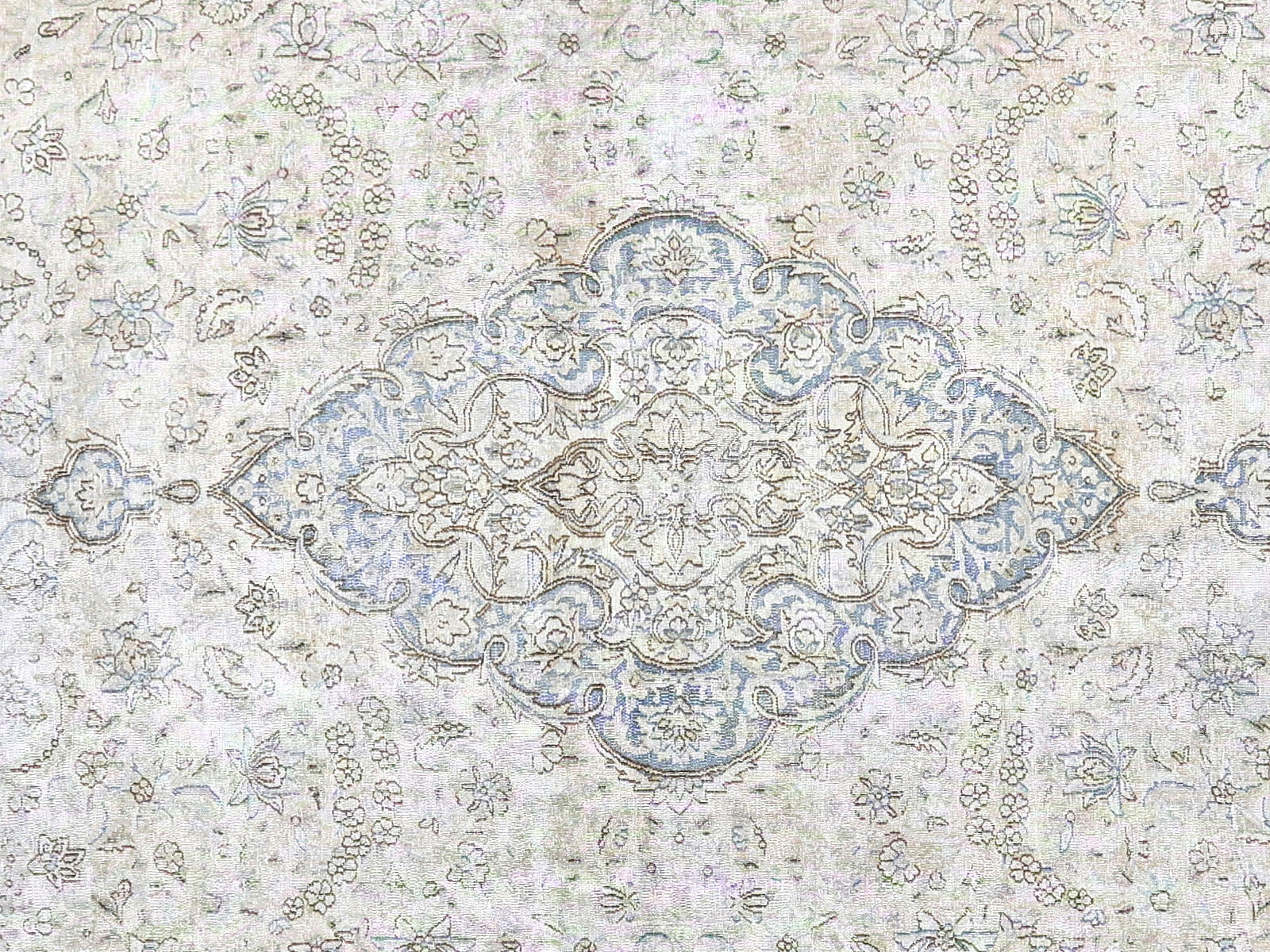 Semi Antique Persian Kerman Rug - 12'8" x 17'6"