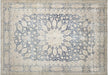 Semi Antique Persian Tabriz Rug - 7'10" x 11'3"