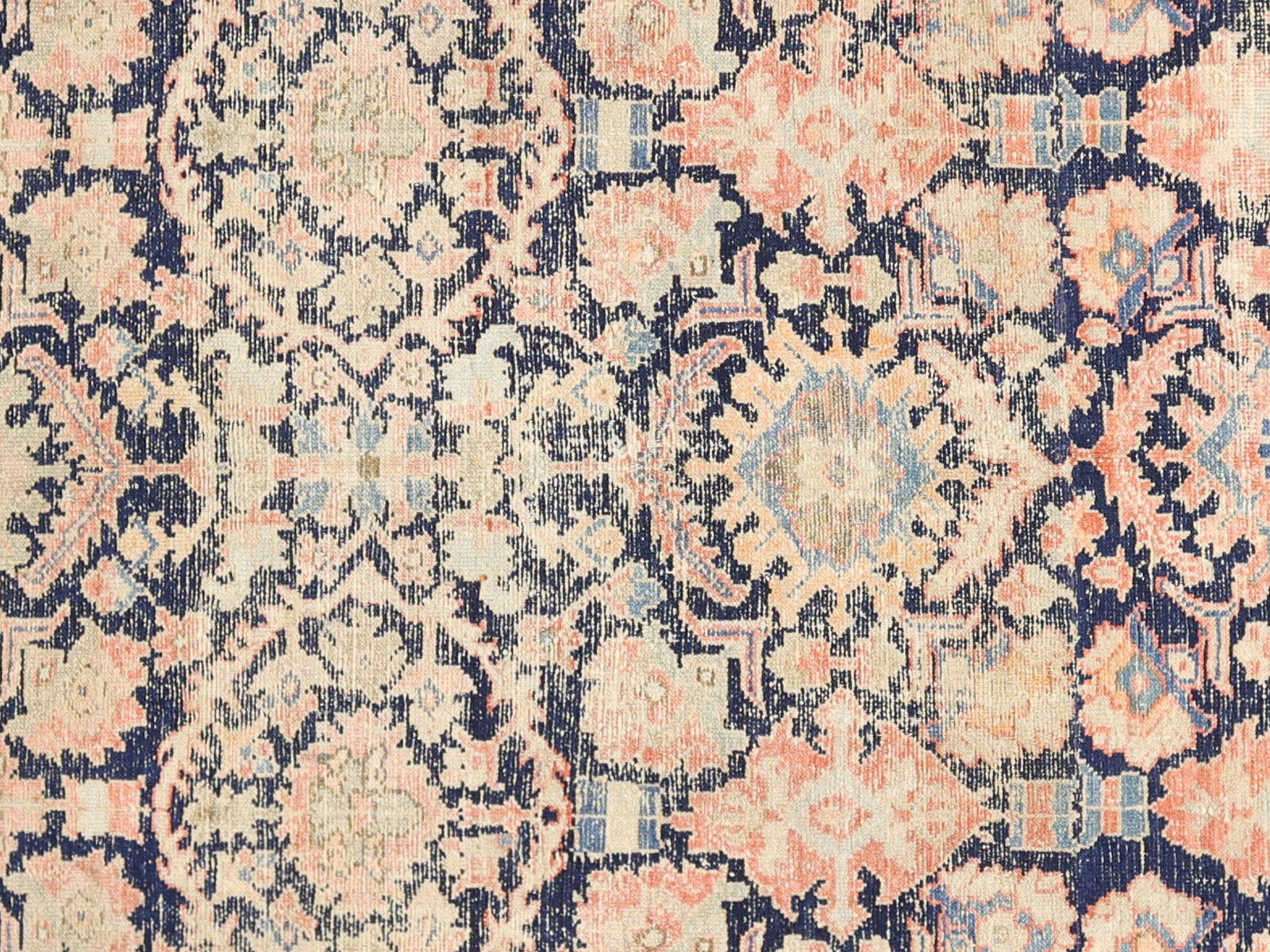 Antique Persian Melayer Rug - 5'1" x 6'11"