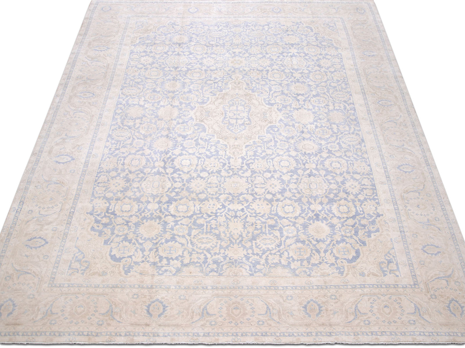 Semi Antique Persian Melayer Rug - 10'9" x 13'5" - 180156