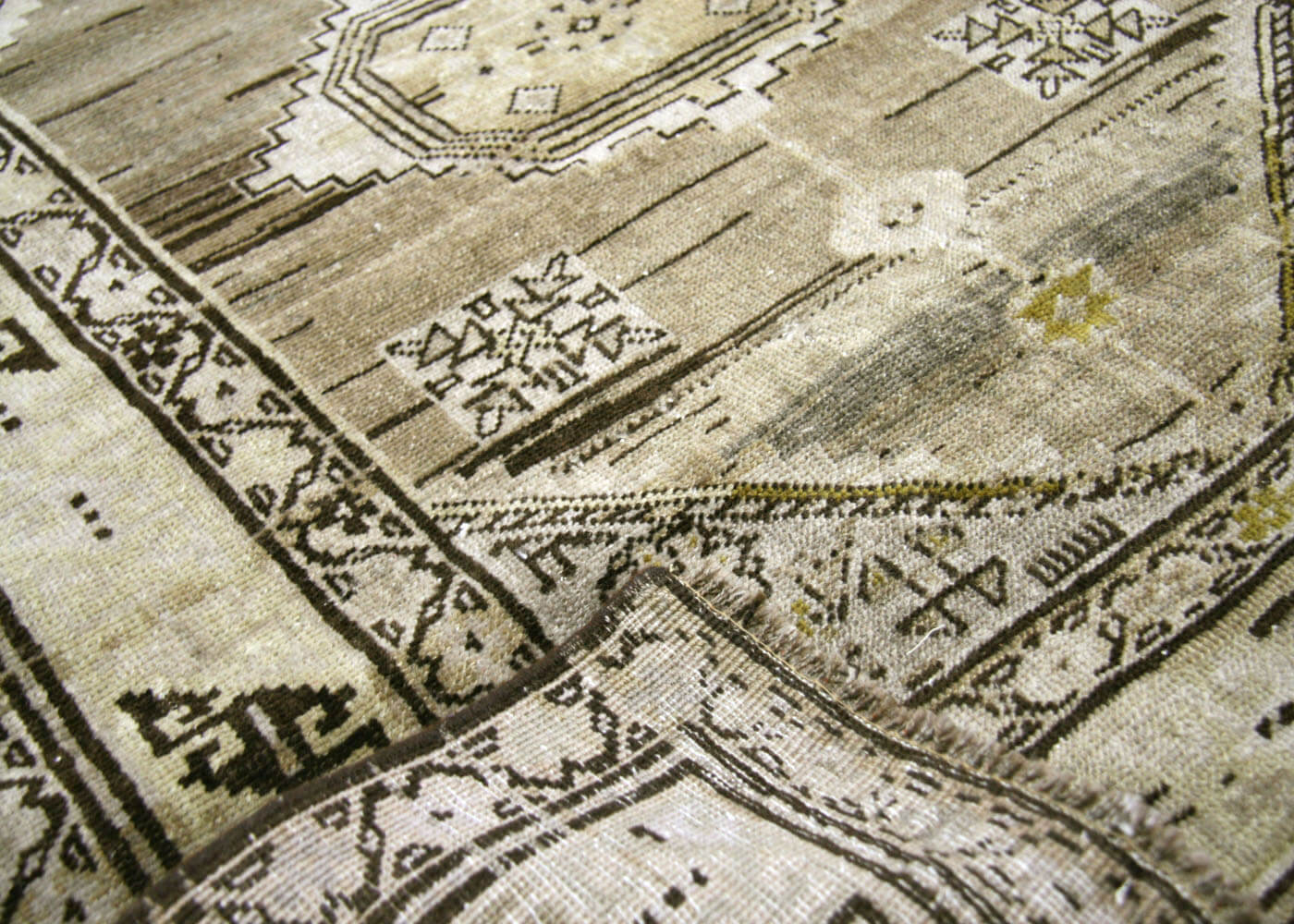 Semi Antique Persian Melayer Runner - 3'3" x 12'11" - 180161