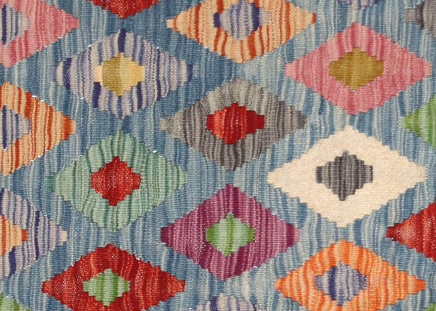 Vintage Afghan Maimana Kilim - 3'5" x 4'11" - 180194