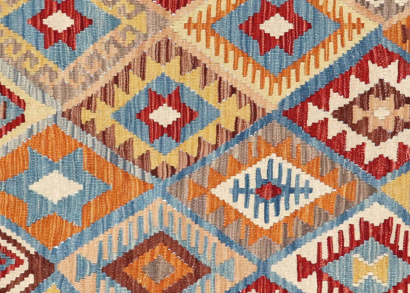 Vintage Afghan Maimana Kilim - 5'11" x 7'8" - 180195