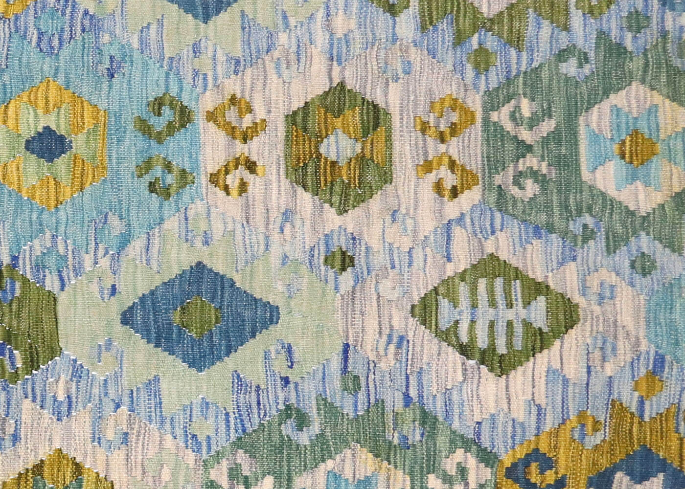 Vintage Afghan Maimana Kilim - 6'9" x 9'9" - 180203