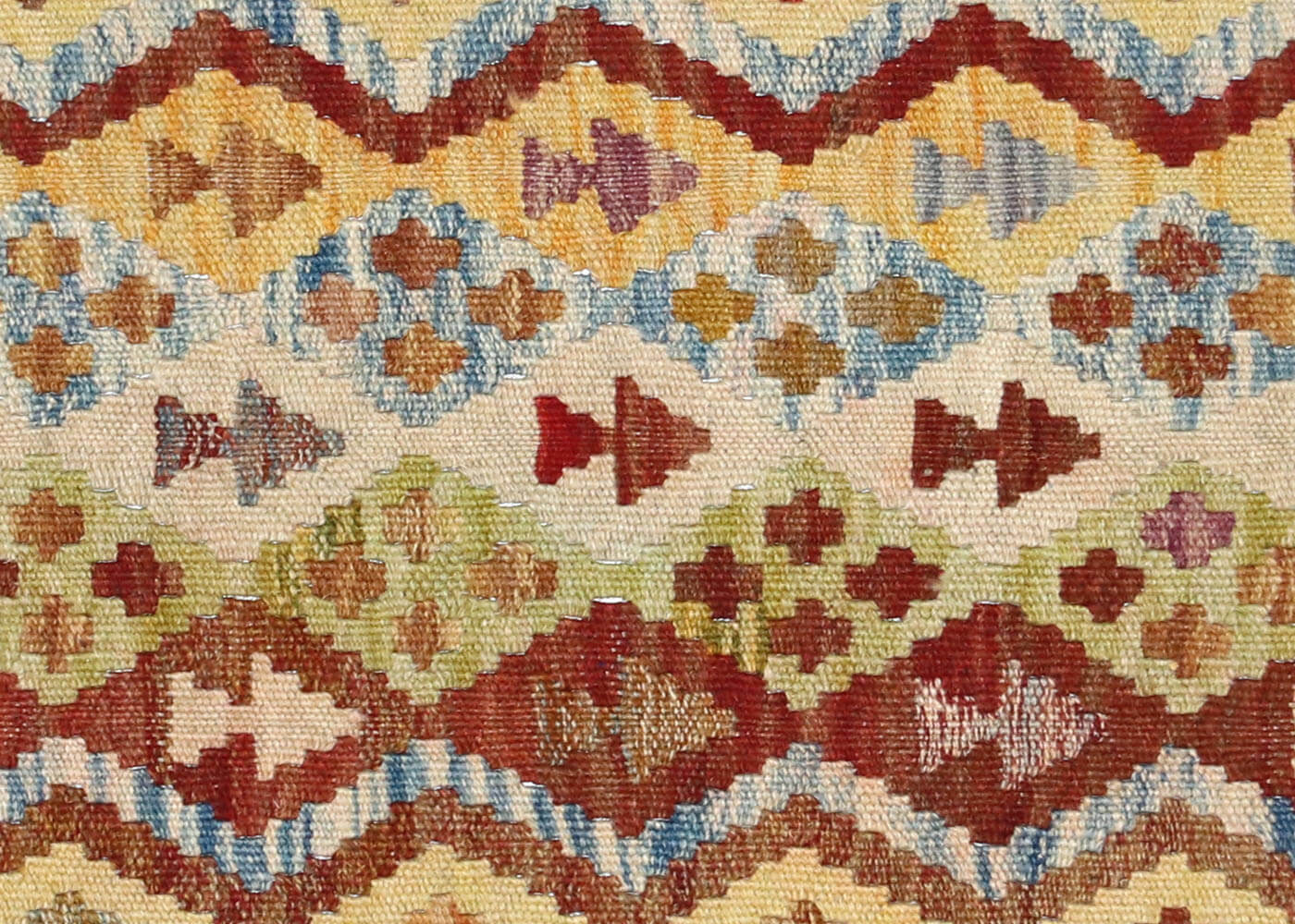 Vintage Afghan Maimana Kilim - 2'10" x 4'1" - 180208