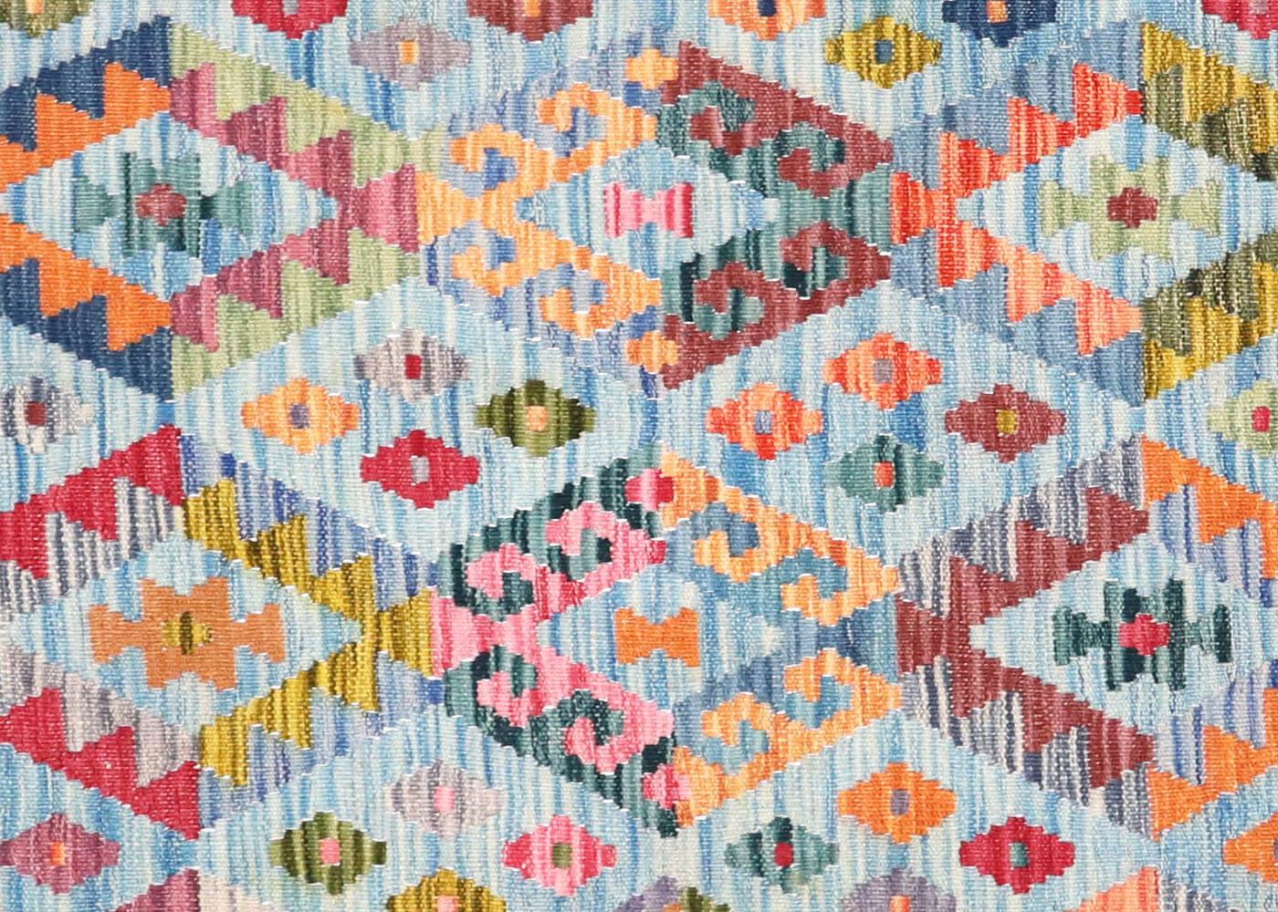 Vintage Afghan Maimana Kilim - 6'11" x 9'8" - 180238