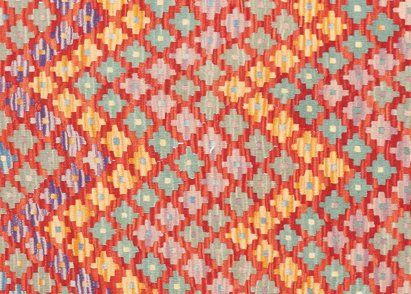 Vintage Afghan Maimana Kilim - 5'10" x 7'7" - 180240