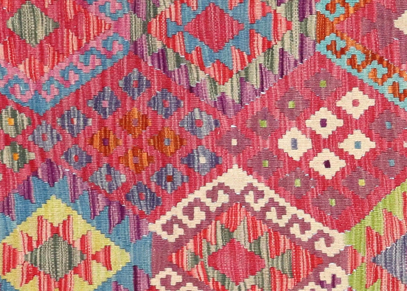 Vintage Afghan Maimana Kilim - 6'3" x 8'4" - 180241