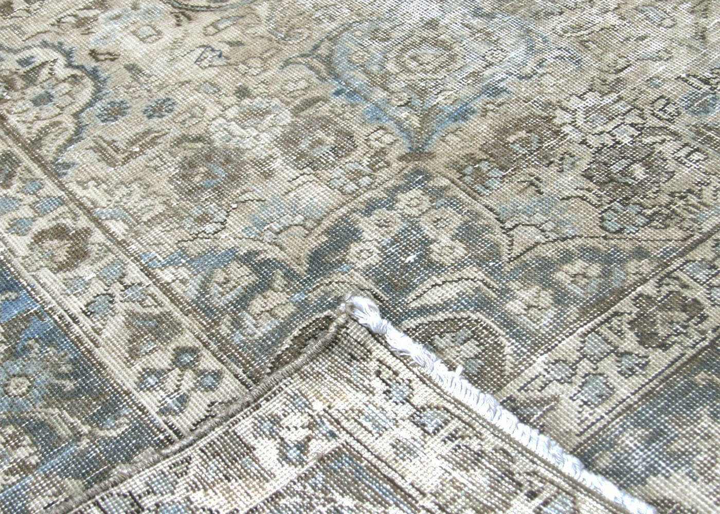 Semi Antique Persian Tabriz Rug - 9'2" x 12'4" - 180304