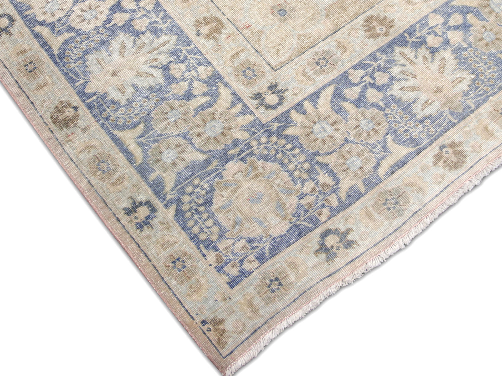 Semi Antique Persian Tabriz Rug - 8'7" x 11'8" - 180314