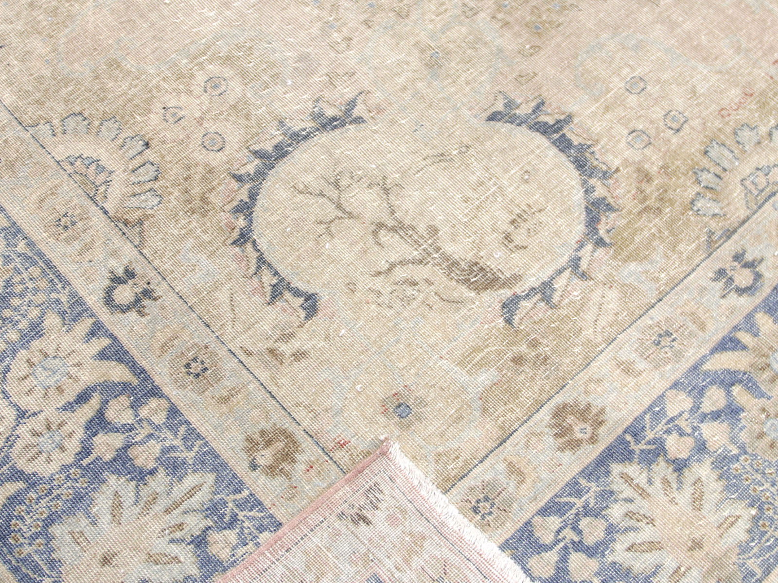 Semi Antique Persian Tabriz Rug - 8'7" x 11'8" - 180314