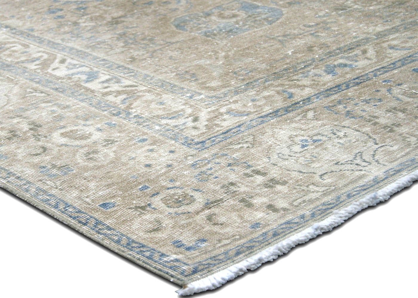 Semi Antique Persian Tabriz Rug - 8'7" x 11'11" - 180326