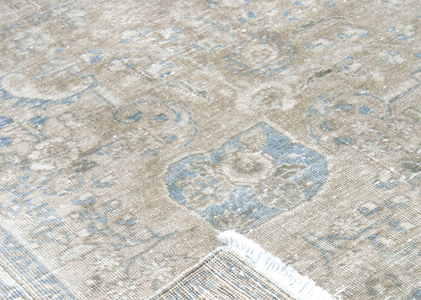 Semi Antique Persian Tabriz Rug - 8'7" x 11'11" - 180326