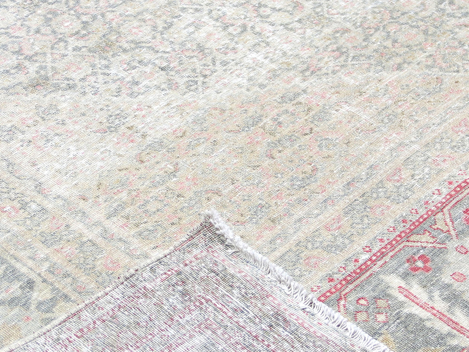 Semi Antique Persian Tabriz Rug - 10'11" x 14'4"