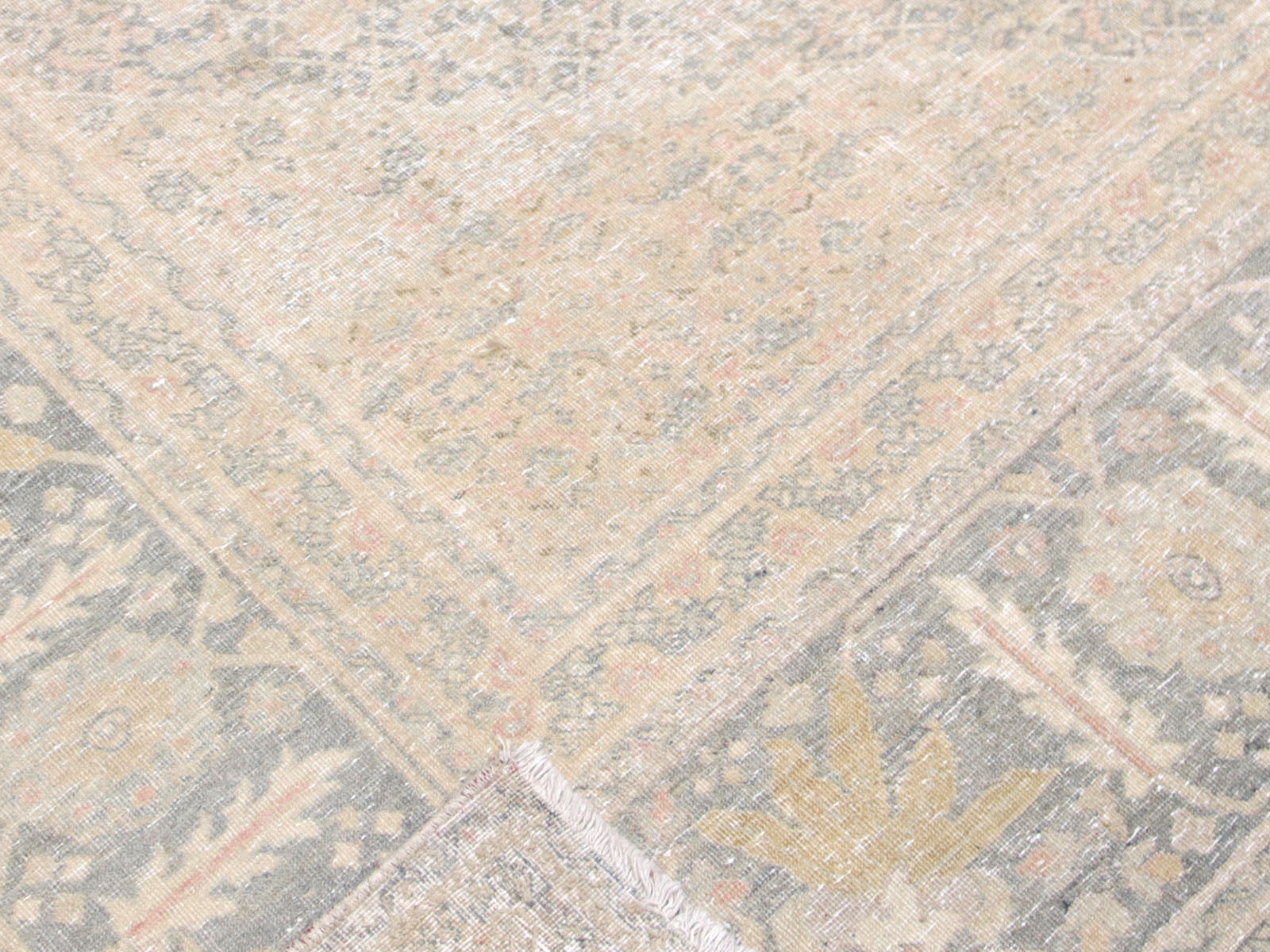 Semi Antique Persian Tabriz Rug - 10'11" x 14'4" - 180333