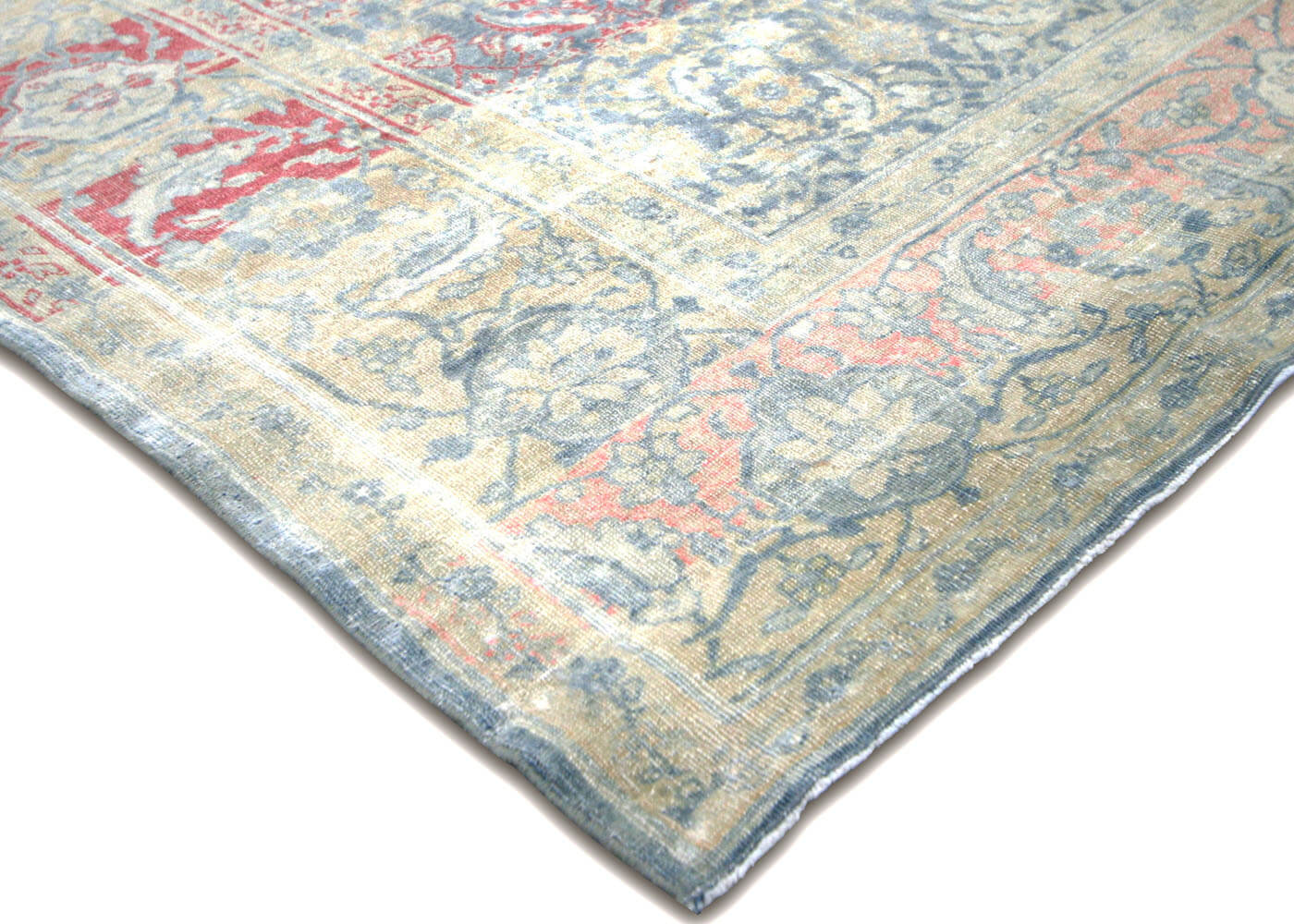 Semi Antique Persian Tabriz Rug - 9'2" x 12'3" - 180340