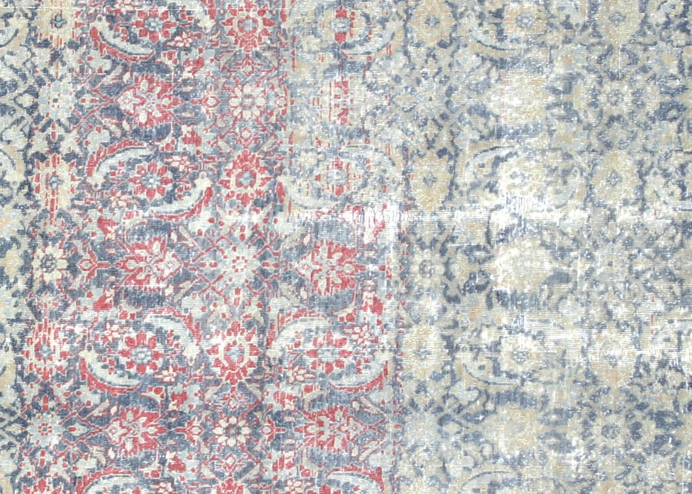 Semi Antique Persian Tabriz Rug - 9'2" x 12'3" - 180340