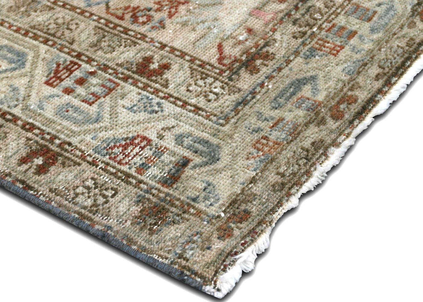 Semi Antique Persian Melayer Runner - 3'3" x 16'9" - 180347