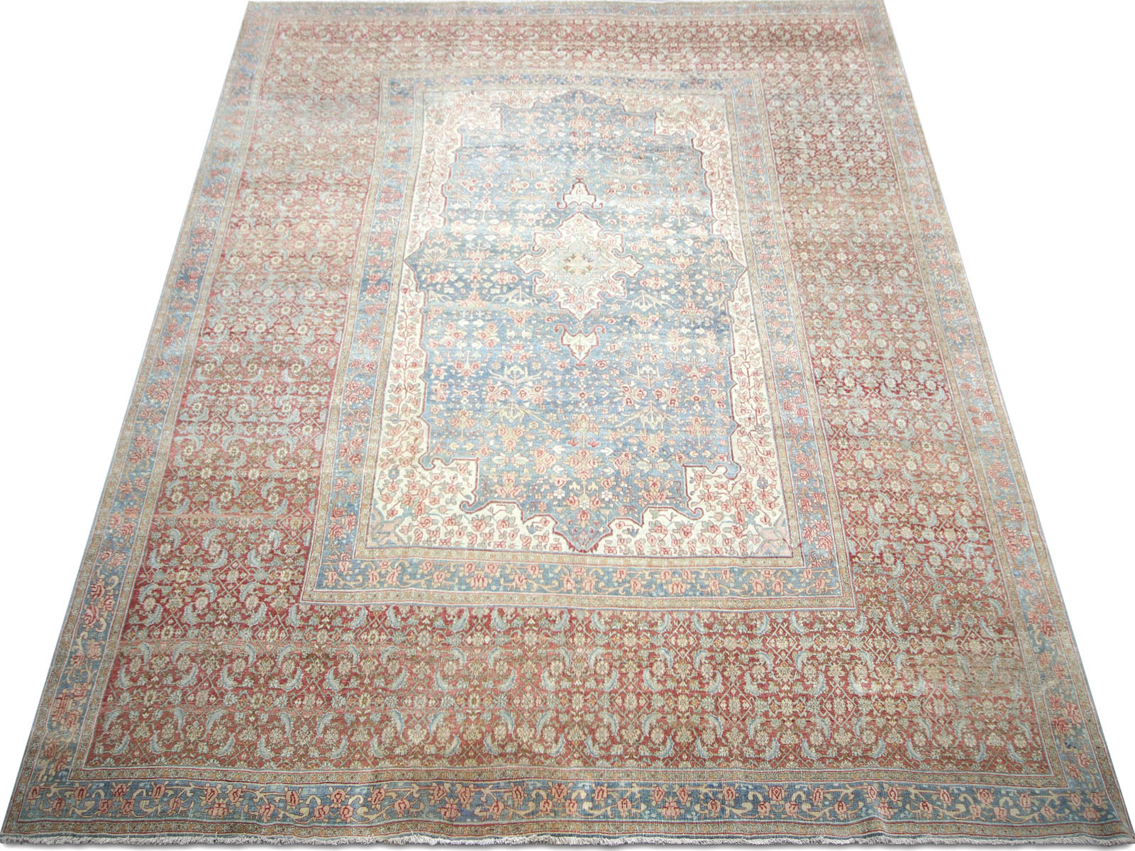 Semi Antique Persian Bidjar Rug - 12' x 16'3"