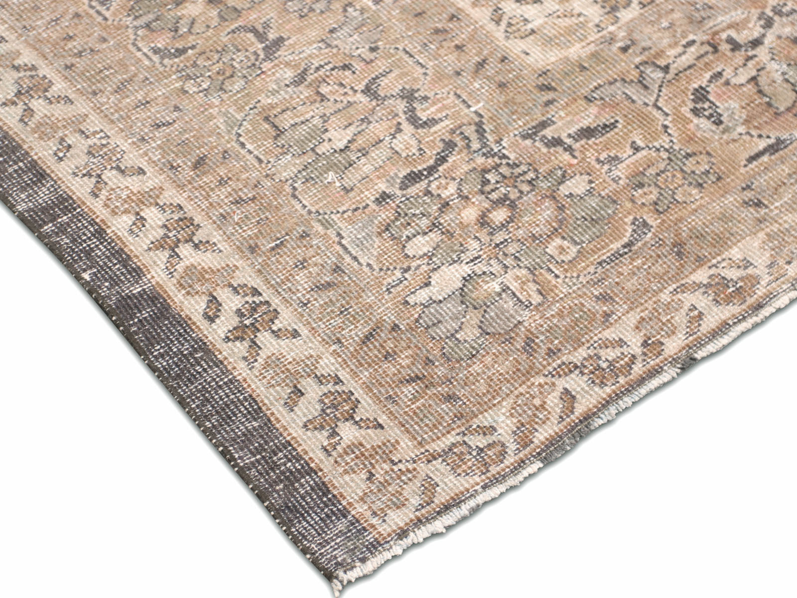 Semi Antique Persian Mahal Rug - 12'5" x 16'6"