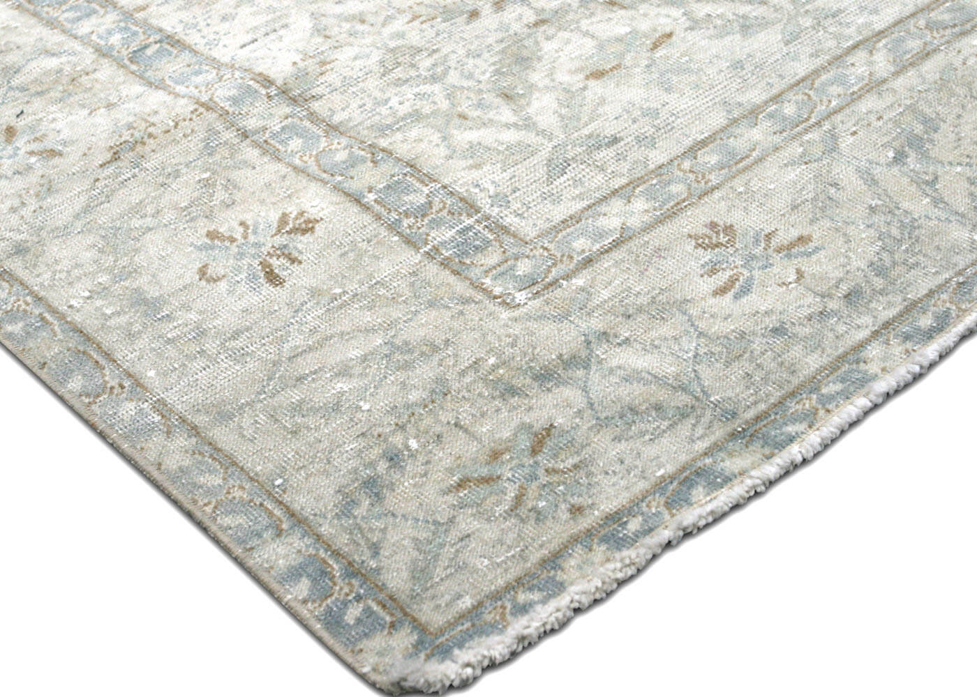Vintage Turkish Oushak Rug - 6'2" x 9'7" - 180408