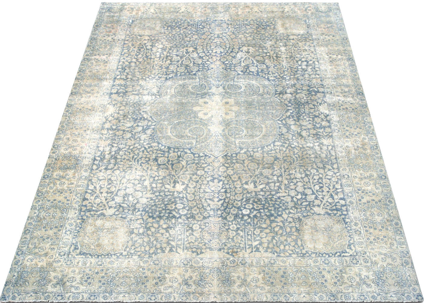 Semi Antique Persian Tabriz Rug - 8'3" x 11'3" - 180423