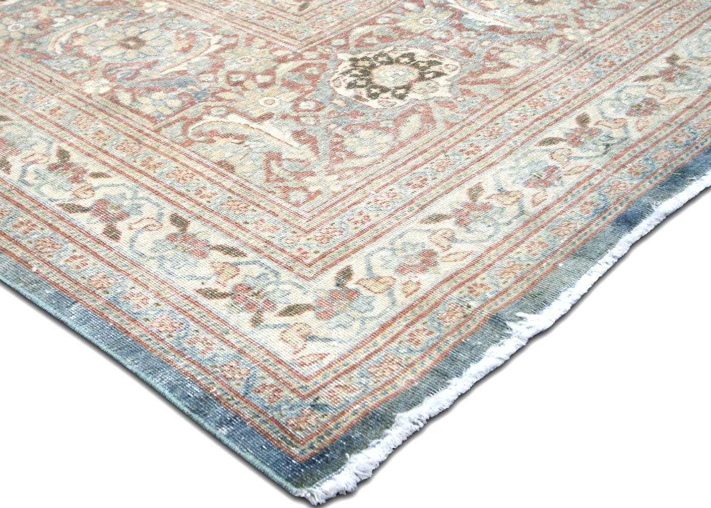 Semi Antique Persian Tabriz Rug - 12' x 23'3" - 180425