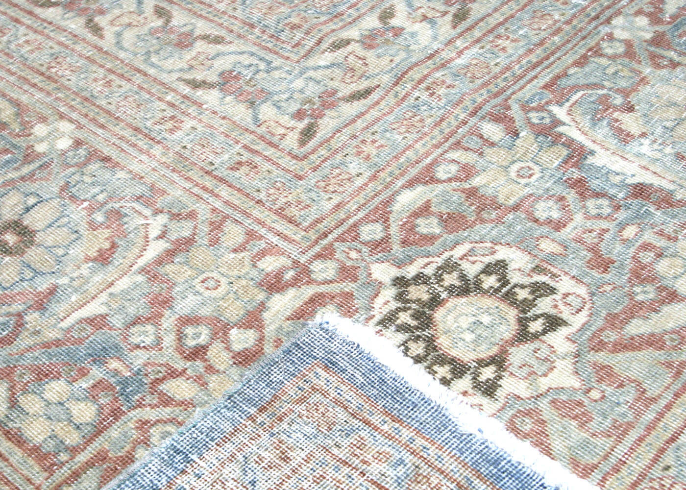 Semi Antique Persian Tabriz Rug - 12' x 23'3" - 180425