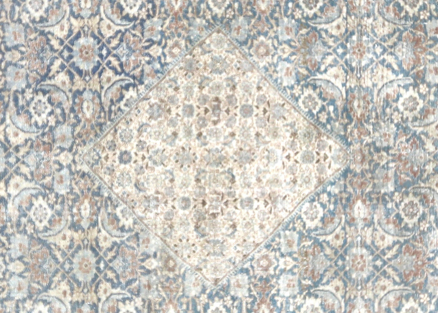 Semi Antique Persian Tabriz Rug - 12' x 23'3" - 180425