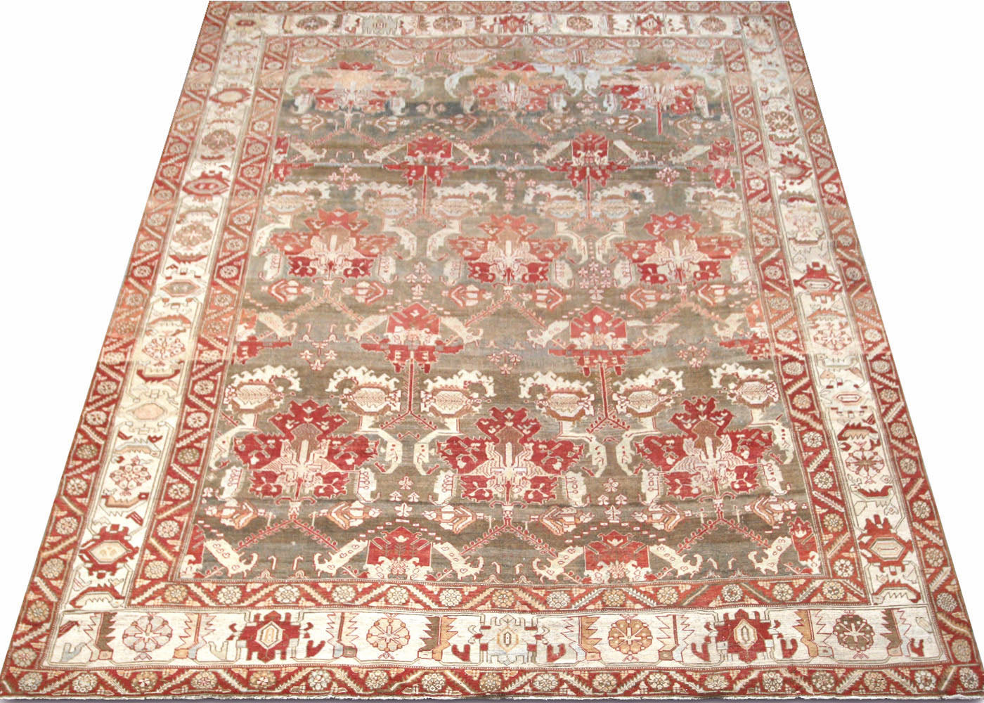 Antique Persian Baktiari Rug - 12'3" x 16'1" - 180427