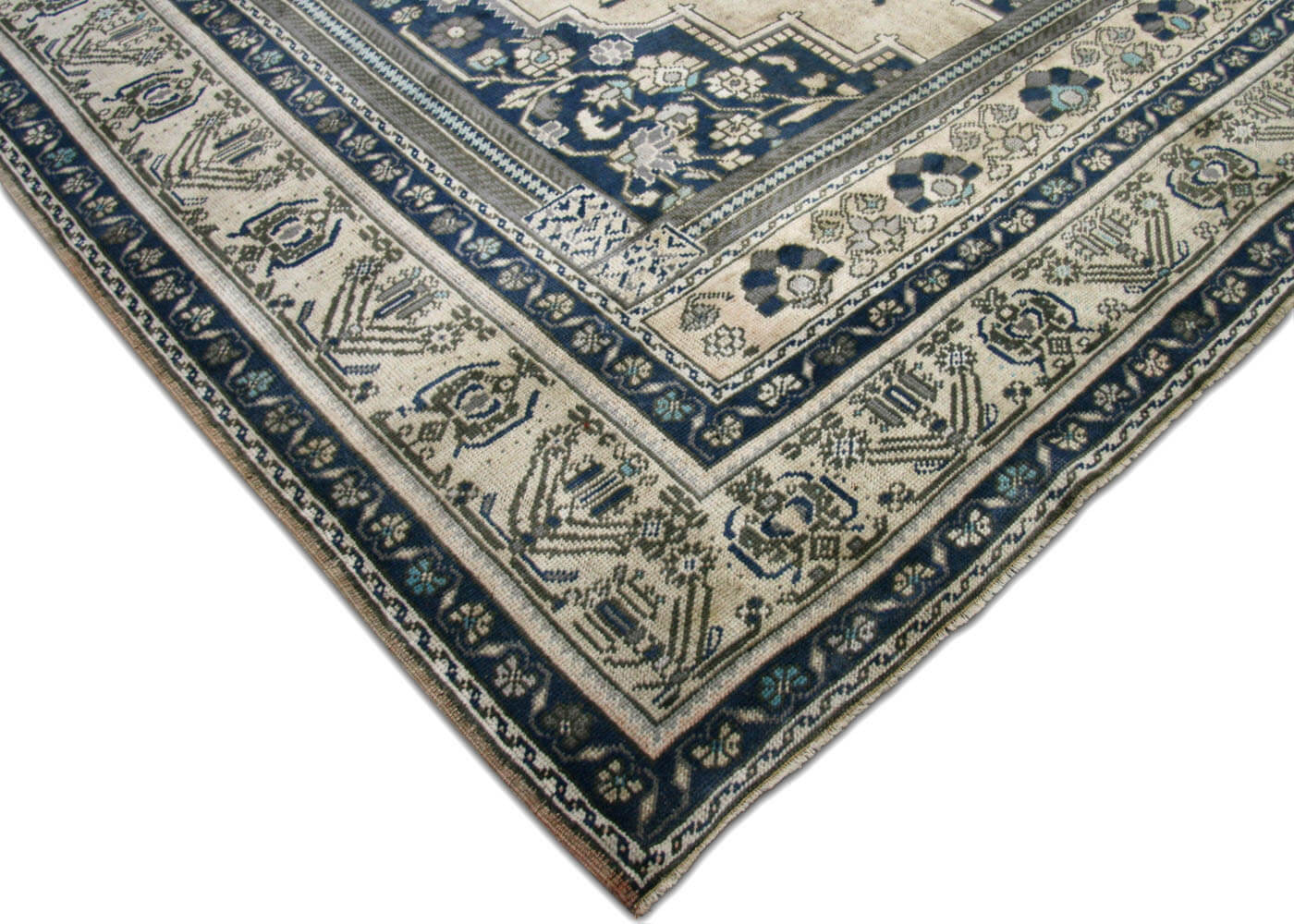 Vintage Turkish Oushak Rug - 6'7" x 11'4" - 180602