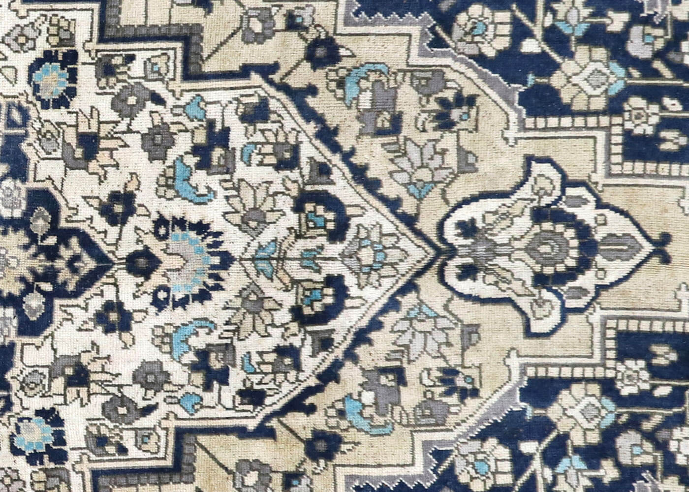 Vintage Turkish Oushak Rug - 6'7" x 11'4" - 180602