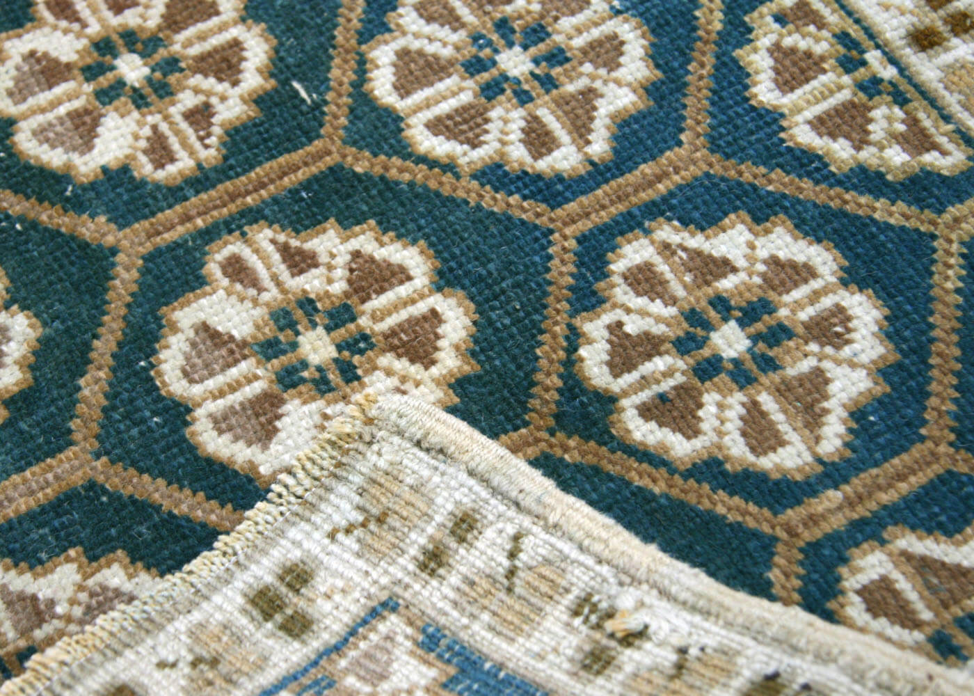 Vintage Turkish Oushak Yastic - 1'5" x 3'6" - 180642