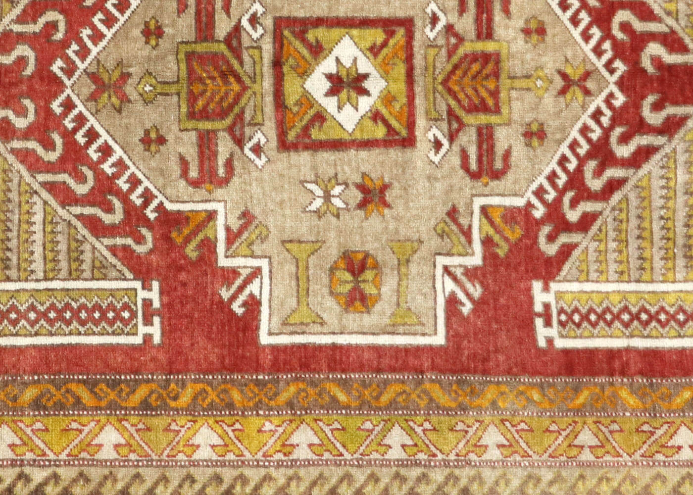 Vintage Turkish Oushak Rug - 5' x 7'6" - 180670