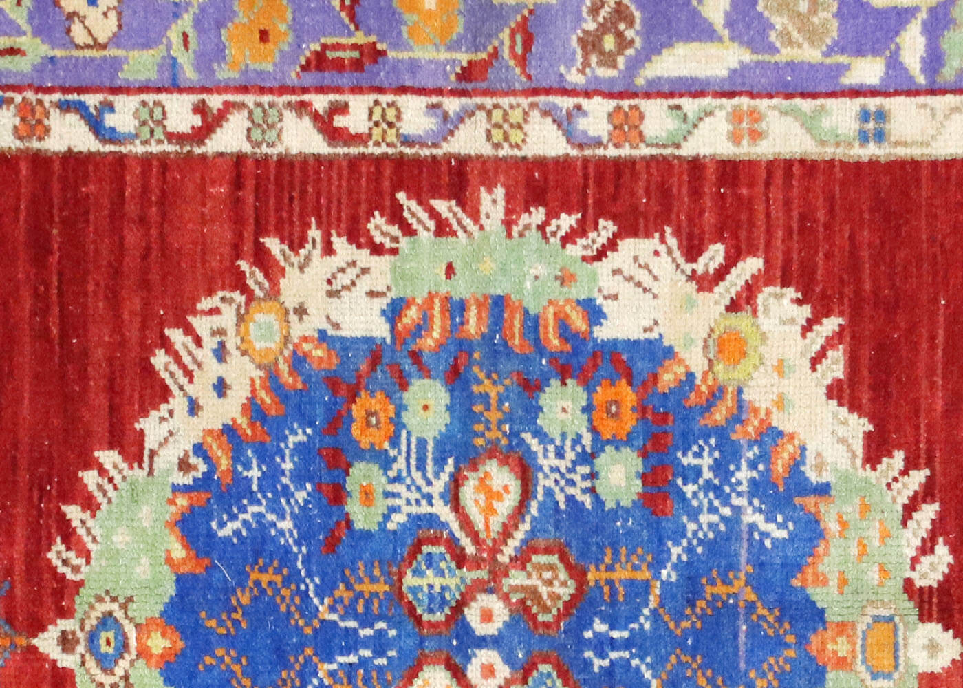 Vintage Turkish Oushak Rug - 3'1" x 5'10" - 180671