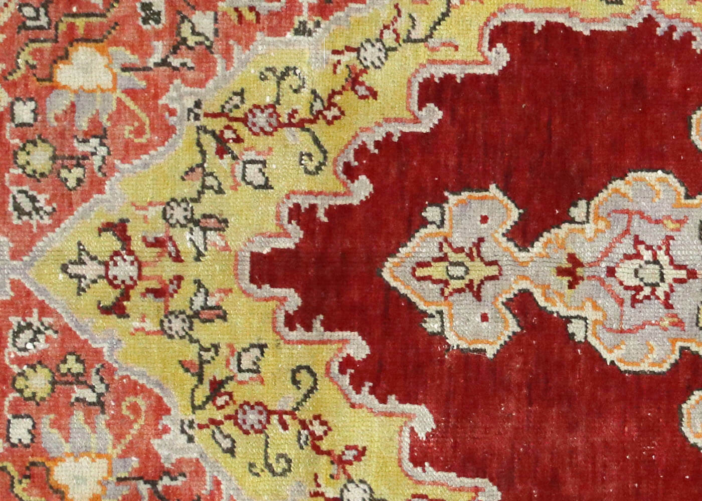Vintage Turkish Oushak Rug - 3'4" x 5'11" - 180672