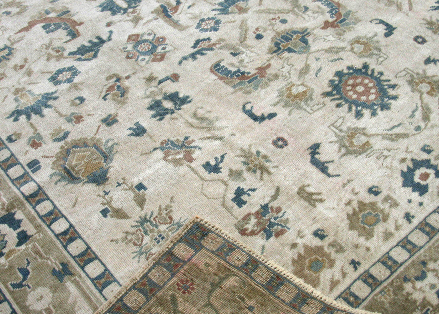 Vintage Turkish Oushak Rug - 6'4" x 10'5" - 180679