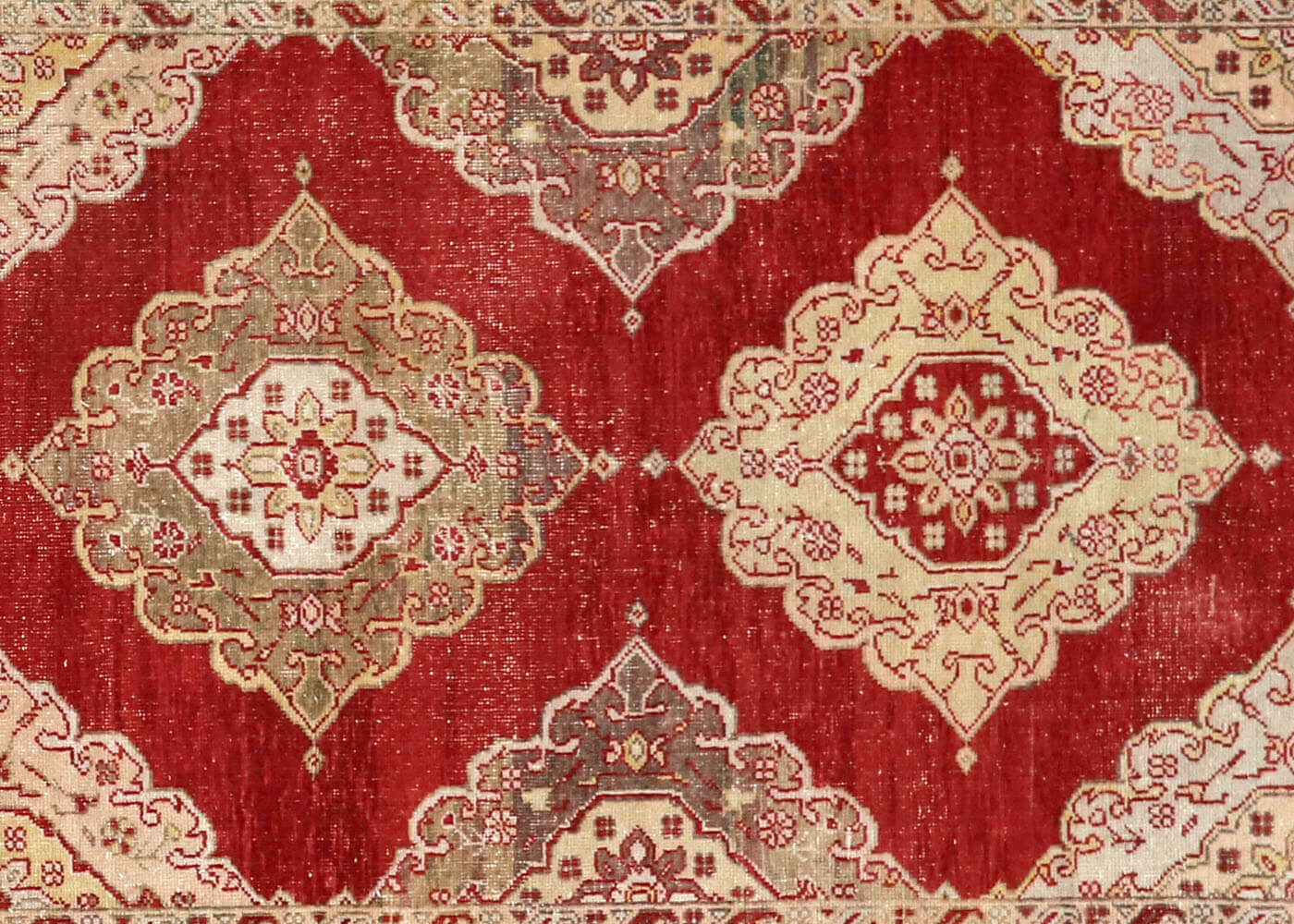 Vintage Turkish Oushak Rug - 4'11" x 13'3" - 180699