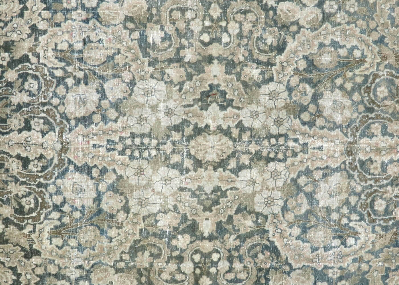 Semi Antique Persian Tabriz Rug - 8'11" x 12'10" - 180733