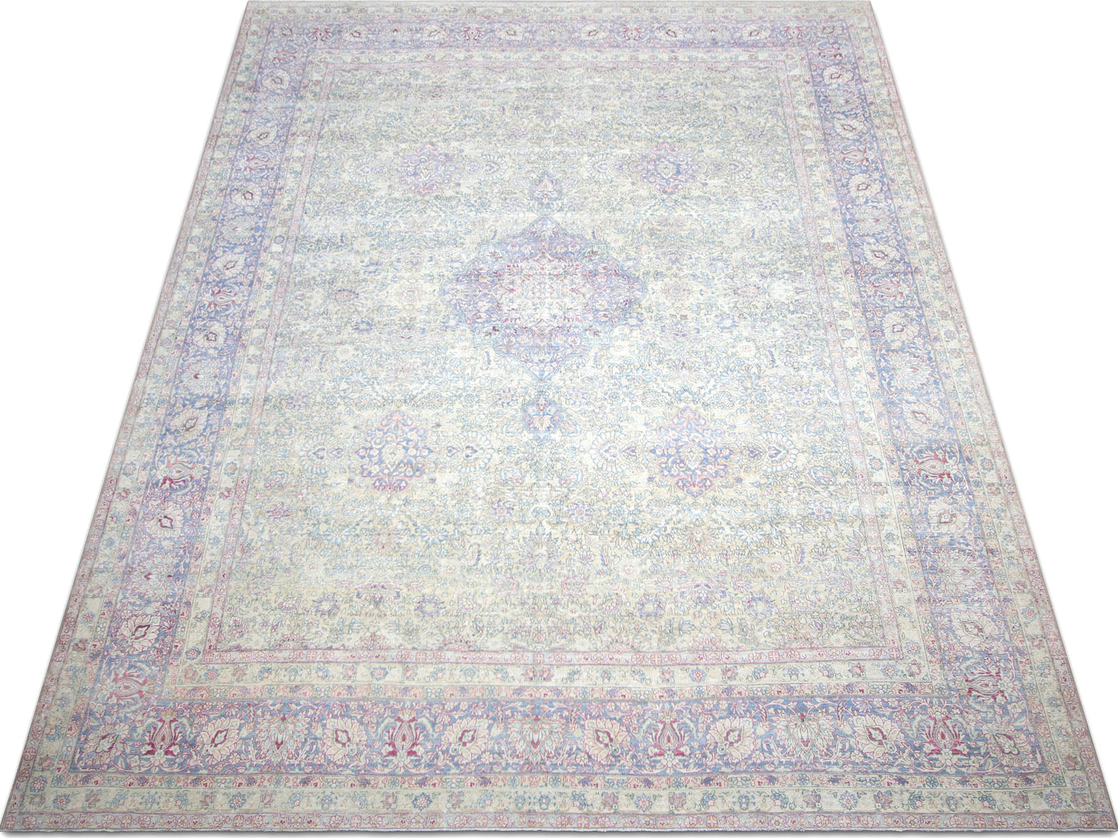 Semi Antique Persian Kerman Rug - 13' x 16'4"